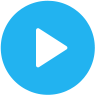 Blue Color Play Button | ResellerClub