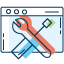 website settings icon